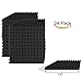 24 Pack Acoustic Panels Studio Foam Wedges 1