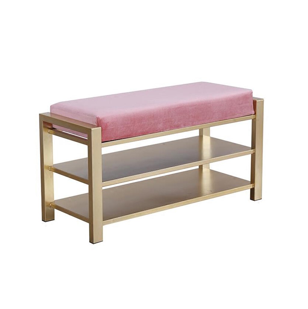 Best Shoe Rack Bench Pink