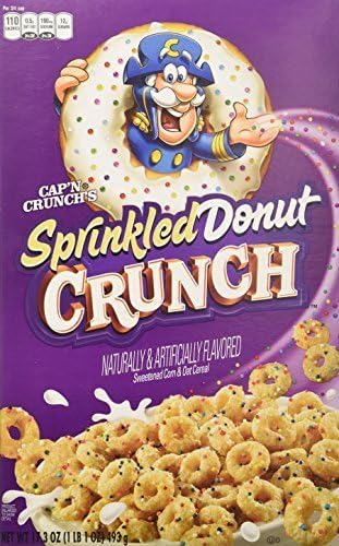 Cap'n Crunch's Sprinkled Donut Crunch Cereal, 17.3 oz by Cap'n Crunch