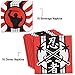 Ninja Warrior Birthday Party Supplies Pack Bundle Includes Dinner Plates, Large Napkins, Cups, Table Covers and 12 Balloons - Serves 16 People