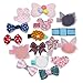 32Pcs Snap Hair Clips Lovely Metal Baby Hair Clip Barrettes for Girls Toddlers Kids Hair Accessories