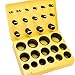 Baduseal O Ring Kit 377pieces Tools 30SAE Rubber O Ring Assortment O Ring Set O Rings