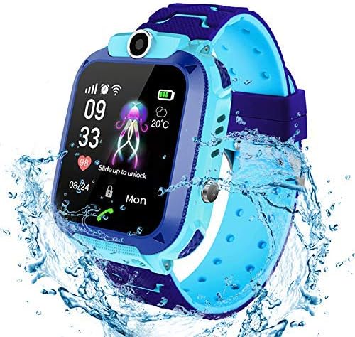 bohongde Kids Smartwatch Waterproof with SOS Camera Alarm Clock 1.44 HD Screen Games for 3-12 Year Old Boys Girls Great Gift