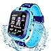 bohongde Kids Smartwatch Waterproof with SOS Camera Alarm Clock 1.44 HD Screen Games for 3-12 Year Old Boys Girls Great Gift