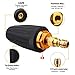 Turbo Nozzle Pressure Washer Tips Rotating Nozzle with 1/4