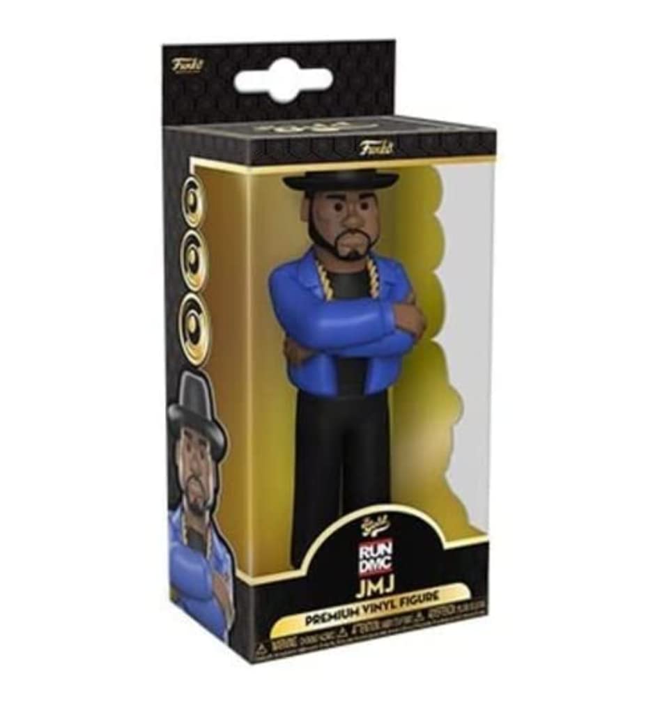 Funko Vinyl Gold 5": Run DMC - Jam Master Jay - Collectable Vinyl Action Figure - Birthday Gift Idea - Official Merchandise - Ideal Toy for Music Fans - for Your Collection and Display