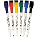 Quartet Magnetic Dry Erase Markers, Fine Point, ReWritables, Mini, Magnetic, Assorted Colors, 6 Pack (51-659312Q)