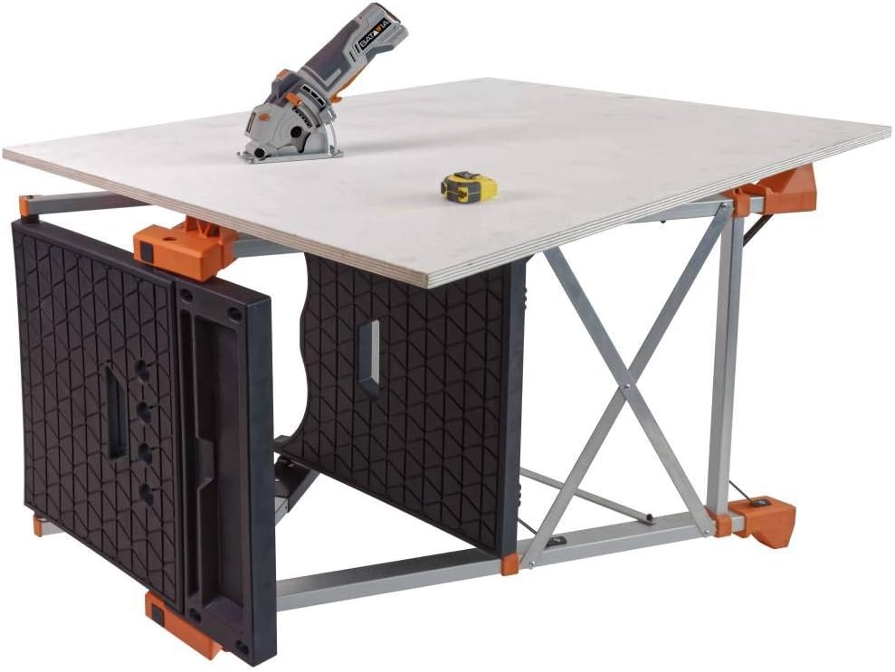 Batavia 7062245 Transformer Multifunctional Workbench and Stepladder, Grey/Black - Image 3