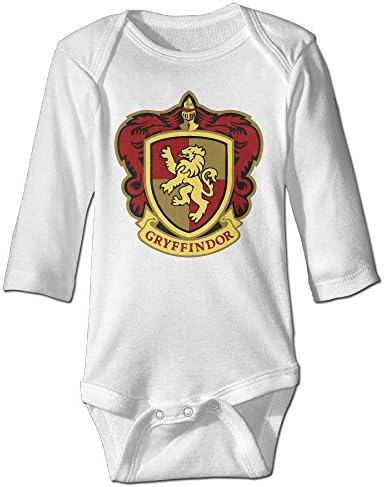 Yaiiya Harry Potter Gryffindor Crest Hanging Bodysuits Baby T Shirt