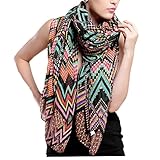 Nanxson(TM) Women's Nation Style Thin Long Soft Infinity Scarf Shawl Wrap