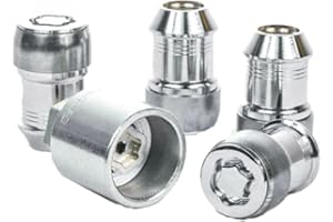 Mopar One-Piece Wheel Lock Kit - 82212564AA (Fits Select Years, Body, and Trim Styles of Jeep: Wagoneer/Grand Cherokee/Gladiator, Ram: 1500/2500/3500 and Dodge Durango vehicles)