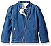 Crazy 8 Girls' Dark Knit Denim Moto Jacket