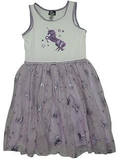 pink & violet unicorn dress