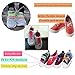 LattoGe No Tie Silicone Shoelaces Lace Lock Bands for Kids, Adults Athletic Running Shoe Laces,Sneakers (1 Pair Kids Size Pink)