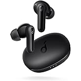 Soundcore by Anker Life P2 Mini True Wireless Earbuds, 10mm Drivers with Big Bass, Custom EQ, Bluetooth 5.2, 32H Playtime, USB-C for Fast Charging, Tiny Size for Commute, Work (Renewed)