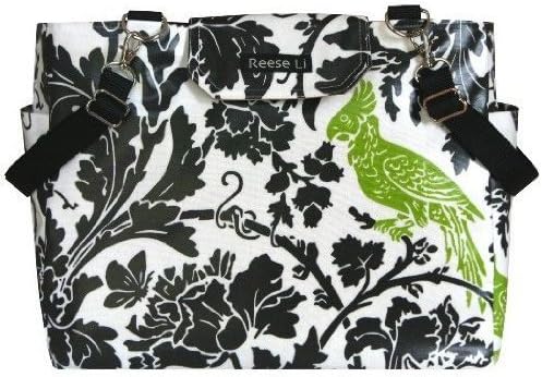 Green Parrot Lexington Diaper Bag by Reese Li Baby