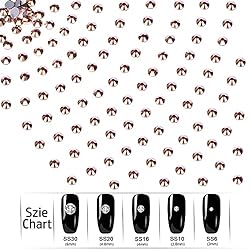 LPBeads 2000 Pieces SS20 Rose Gold AB Hotfix