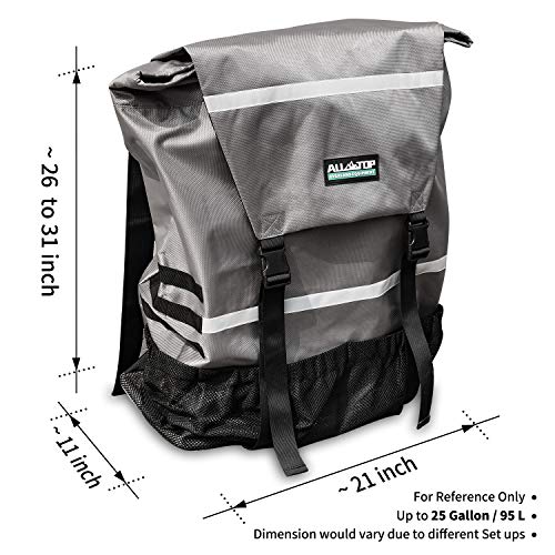 ALLTOP Spare Tire Trash Bag, Offroad spare tire trasharoo bags, Heavy