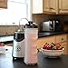 Golds Gym Supreme Strength Personal Power Blender 300 Watt with Travel Sports Bottle Silver