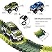 MIECOO Slot Car Race Track Sets Jurassic World Dinosaur Car Toys Create a Road with 192 Pieces Flexible Tracks, Perfect Birthday Christmas Children's Day Gift/Present for Boys Girls Toddlers Aged 3+