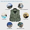 Goture-Fly-Fishing-Vest-with-15-Pockets-Jacket-Mesh-Breathable-Quick-Dry-Waistcoat-Photography-Vest-Army-Green-Fit-for-All-Kinds-of-Outdoor-Activities