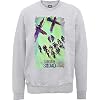 Felpa # M Grey Unisex # Suicide Squad Movie Poster