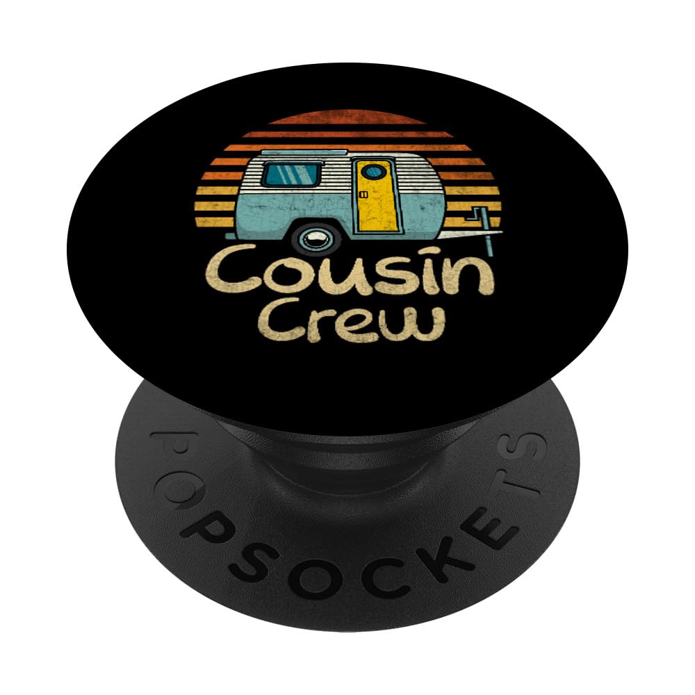 Cousin Vintage Crew Camping Outdoor PopSockets Swappable PopGrip