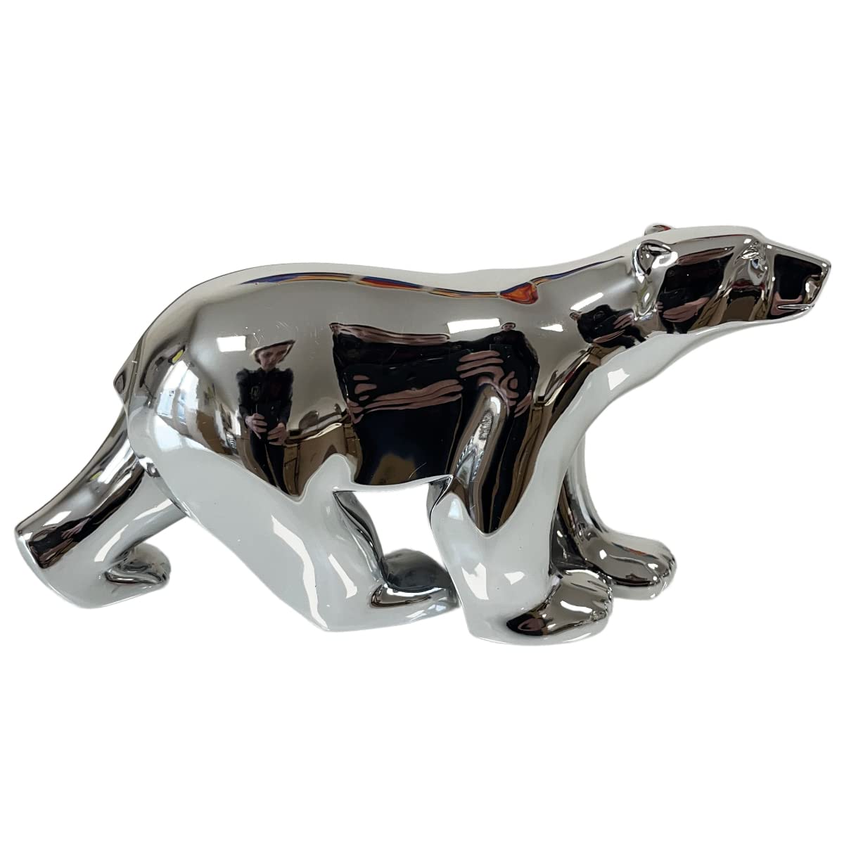 Parastone Statue silver bear of François Pompon - 11 x 21 x 6 cm