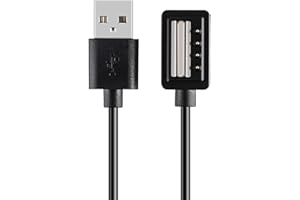 QHBAMD Compatible with Spartan Ultra HR/Spartan Sport Wrist HR/Suunto 9/D5 EON Core Charger Cable,Replacement Charging Cable Magnetic USB A Charger 3.3ft/1M