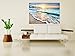 Mi Alma 3D Removable Vinyl Wall Mural Stickers Vinyl Stickers Wall Art – Wide Variety of Tropical Beaches – Easy to Apply Simply Peel & Stick – Incomparably Durable Wallpaper Ocean Sunset