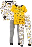 Carter's Little Boys' 4 Piece PJ Set (Toddler/Kid) Construction