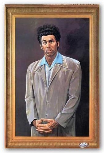 Seinfeld Kramer Large Portrait TV Poster Print by POSTERHOUND