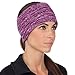 TrailHeads Women's Space Dye Knit Ponytail Headband - light purple