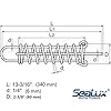 SeaLux-Stainless-Steel-Shock-Absorbing-Dock-Mooring-Line-Springs-13-316-340-mm-Hull-up-to-30-feet-Medium