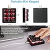 Koolertron Mechanical Numpad Macro Keyboard, 9-Key Numeric Keypad LED ...