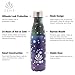 Zen 5 Water Bottle-1 Pack-Galaxy Great for Yoga