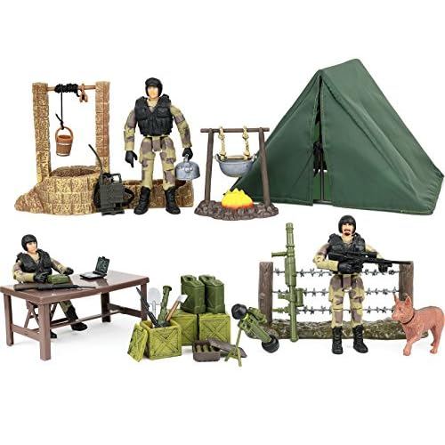 Click N Play Military Swat Elite Unit Rescue Helicopter 26 Piece Set Wi Baby Baby Toys