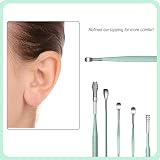 Lmyzcbzl Ear Wax Remover 6Pcs Kit Stainless Ear Cleaning Set Portable view 5