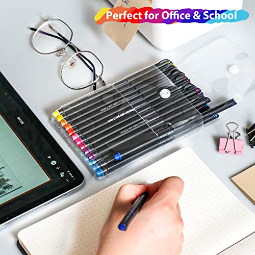 Arcobis 24 Journal Planner Pens Fineliner Color Pens Fine Point Marker Pens Fine Line Drawing Writing Pen for Journal Planner Note Calendar Coloring Office School Supplies Art Projects
