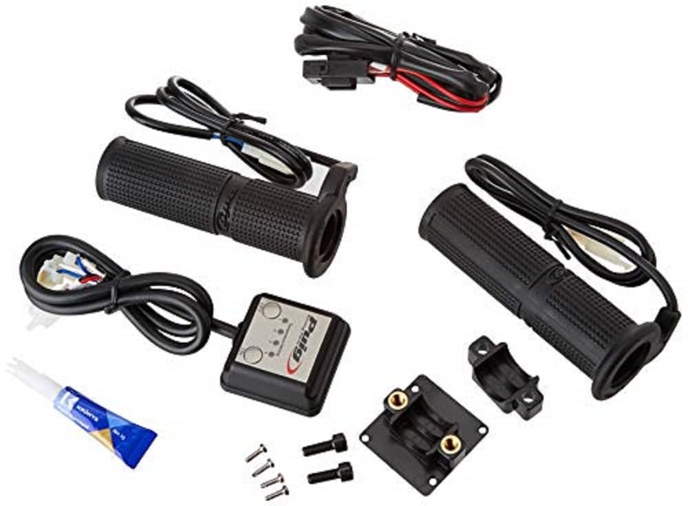 Puig 5020N Handle set with thermostat handlebars 22 / 22.2 mm 5020N Black Universal , Black