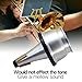 LotFancy Adjustable Cup Trumpet Mute, Aluminum Trumpet Muffler for Jazz, Trumpet Silencer for Brass