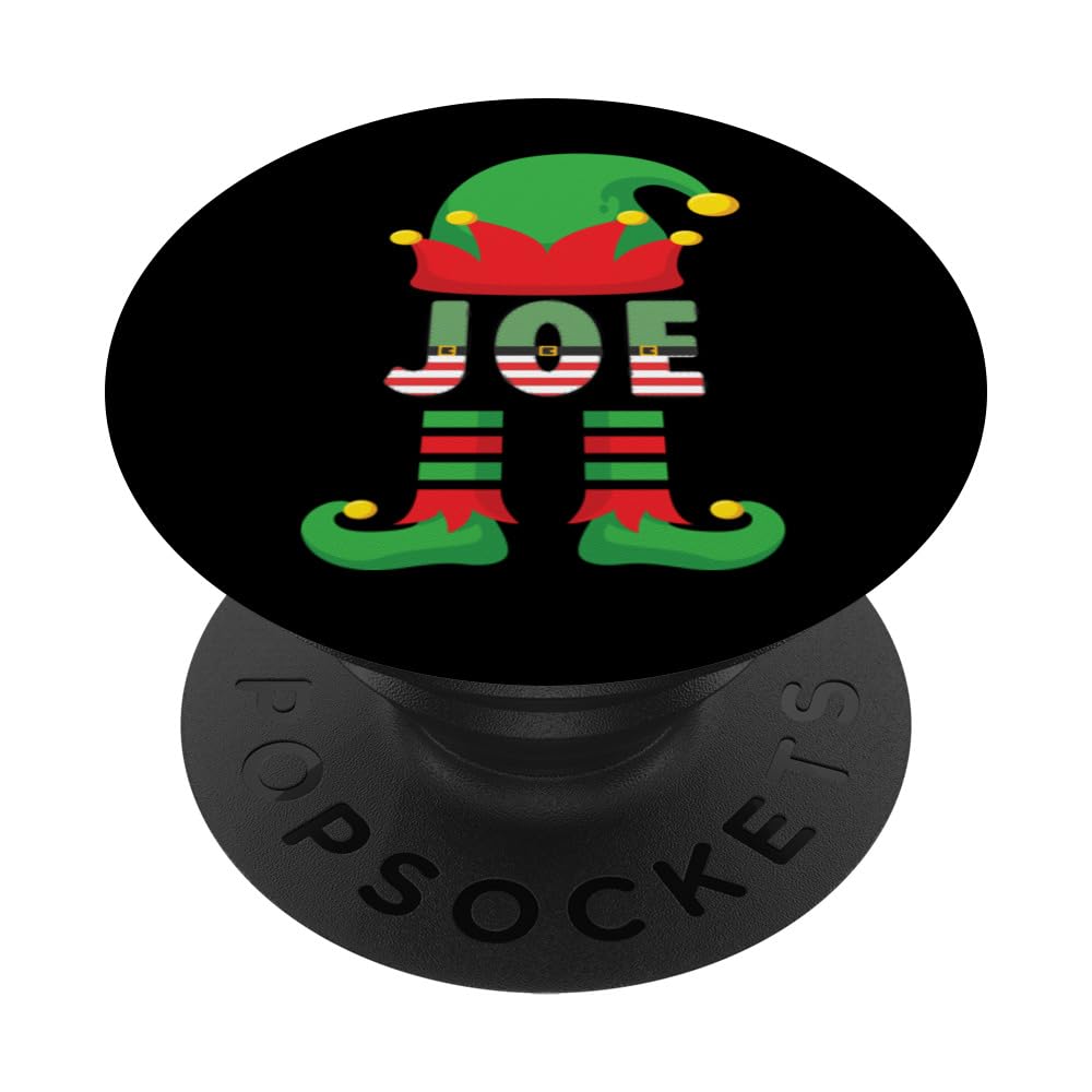 Mens Joe Elf Family Christmas 2023 Matching Costume Boys PopSockets Swappable PopGrip