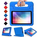 2017 New Fire 7 Case - LTROP Portable Shock Proof Fire 7 Tablet Case for Kids (7th Generation, 2017 Release) - Blue