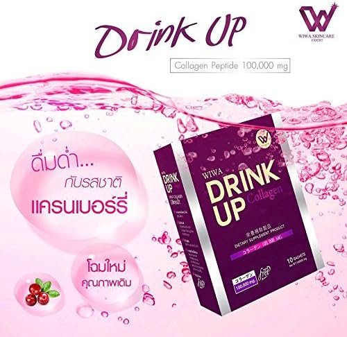 Wiwa drink up reduce wrinkle skin aging Acne dark spot Collagen