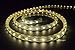 CBconcept UL Listed, 13 Feet, 1400 Lumen, 3000K Warm White, Dimmable, 110-120V AC Flexible Flat LED Strip Rope Light, 240 Units 3528 SMD LEDs, Indoor Outdoor Use, Accessories Included, Ready to use