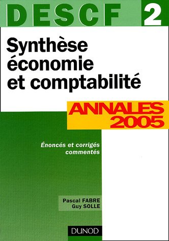 Synthèse économie et comptabilité