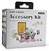 Accessories Kit for Fujifilm Instax Film Mini 8 or 9 Cameras | Fun & Colorful Photo Accessory Set with Scrapbook, Photo Album, Mini Stickers, Mini Film Clips & Vintage Frames | Artistic Hanging Frames