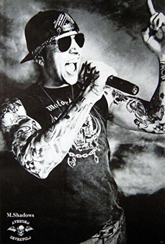M. Shadows AVENGED SEVENFOLD American Heavy Metal Band Photo Print Poster Size 24”x35” S-0238