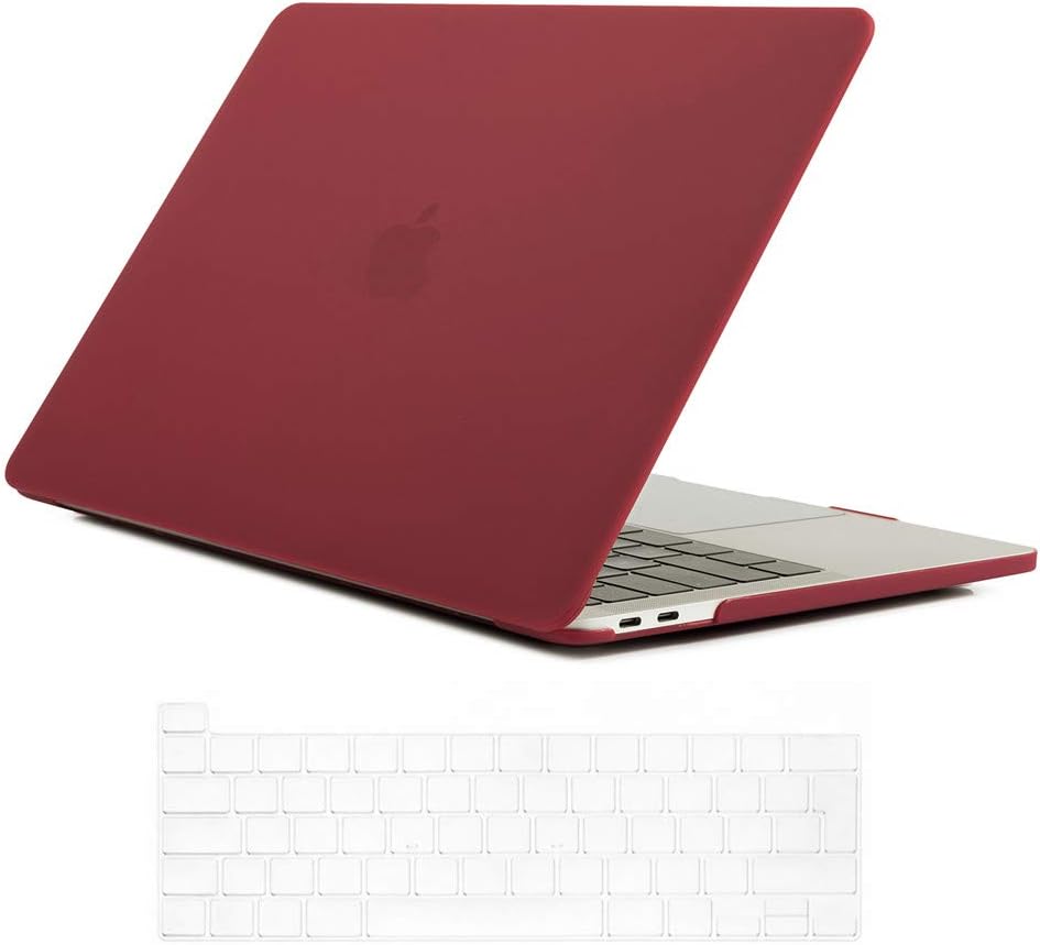 Se7enline compatible with 2023 2022 2021 2020 Mac Book Pro 13 inch Case Hard Shell Cover for MacBook Pro 13.3-inch M1/M2 A2338/A2251/A2289 with Touch Bar Touch ID with Silicone Keyboard Skin