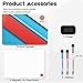 Magnetic Dry Erase Board for Refrigerator,Refrigerator Calendar Whiteboard with Stain Resistant Technology Included 3 Magnetic Dry Erase Markers and Big Eraser-17x11
